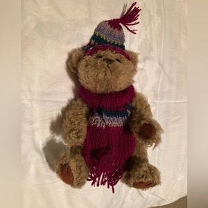 Dooley the brass button bear.